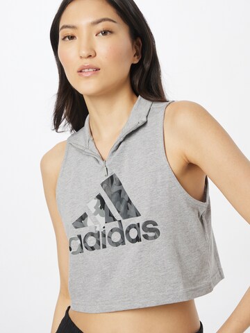 ADIDAS SPORTSWEAR Performance shirt 'Graphic' in Grey