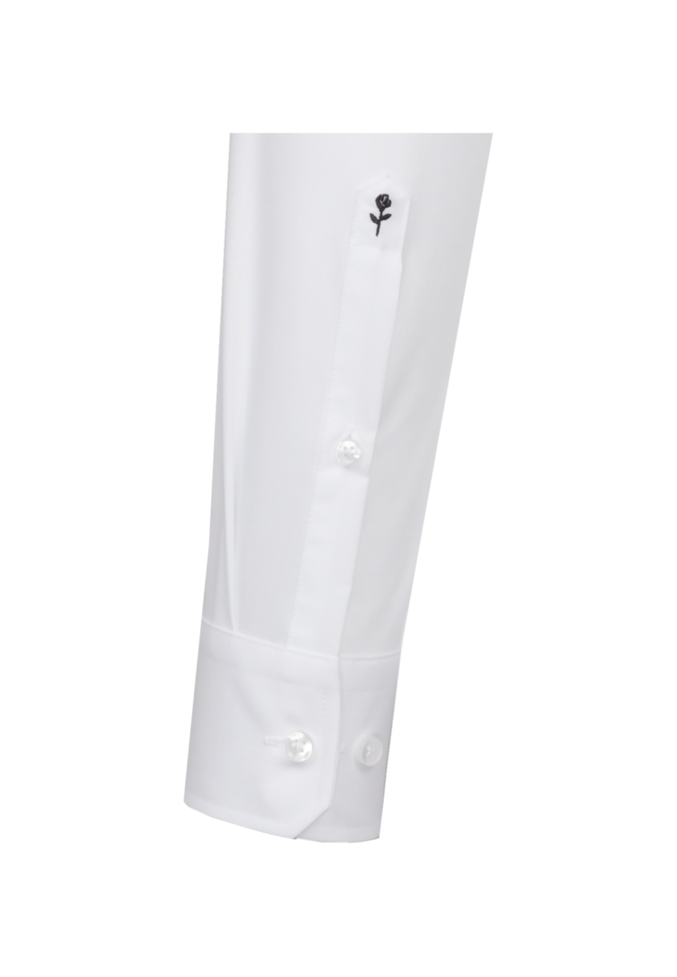 Coupe slim Chemise business ' Slim ' SEIDENSTICKER en blanc