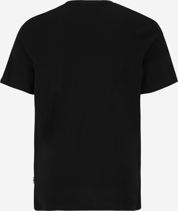 Jack & Jones Plus T-Shirt 'ARUBA' in Schwarz