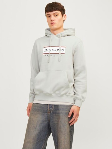 JACK & JONES Μπλούζα φούτερ 'JORFREDERIKSBERG' σε γκρι: μπροστά