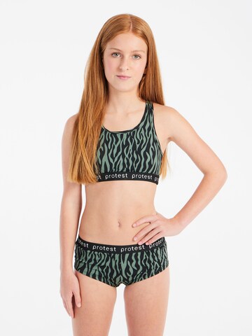 PROTEST Bralette Bikini 'PRTMonica JR' in Green