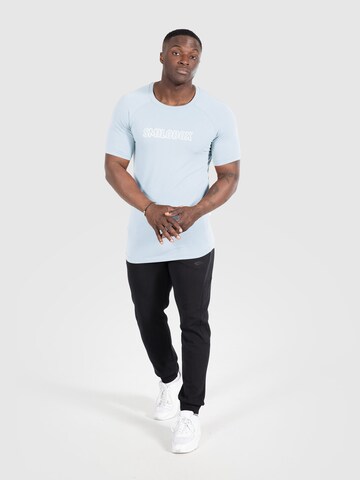 T-Shirt 'Timmy' Smilodox en bleu