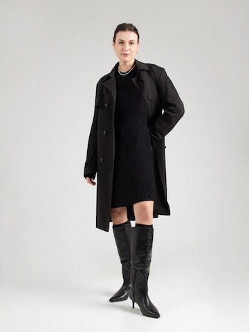 Peppercorn Πλεκτό φόρεμα 'Anna' σε μαύρο