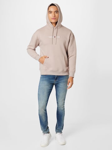 Sweat-shirt Tommy Jeans en beige