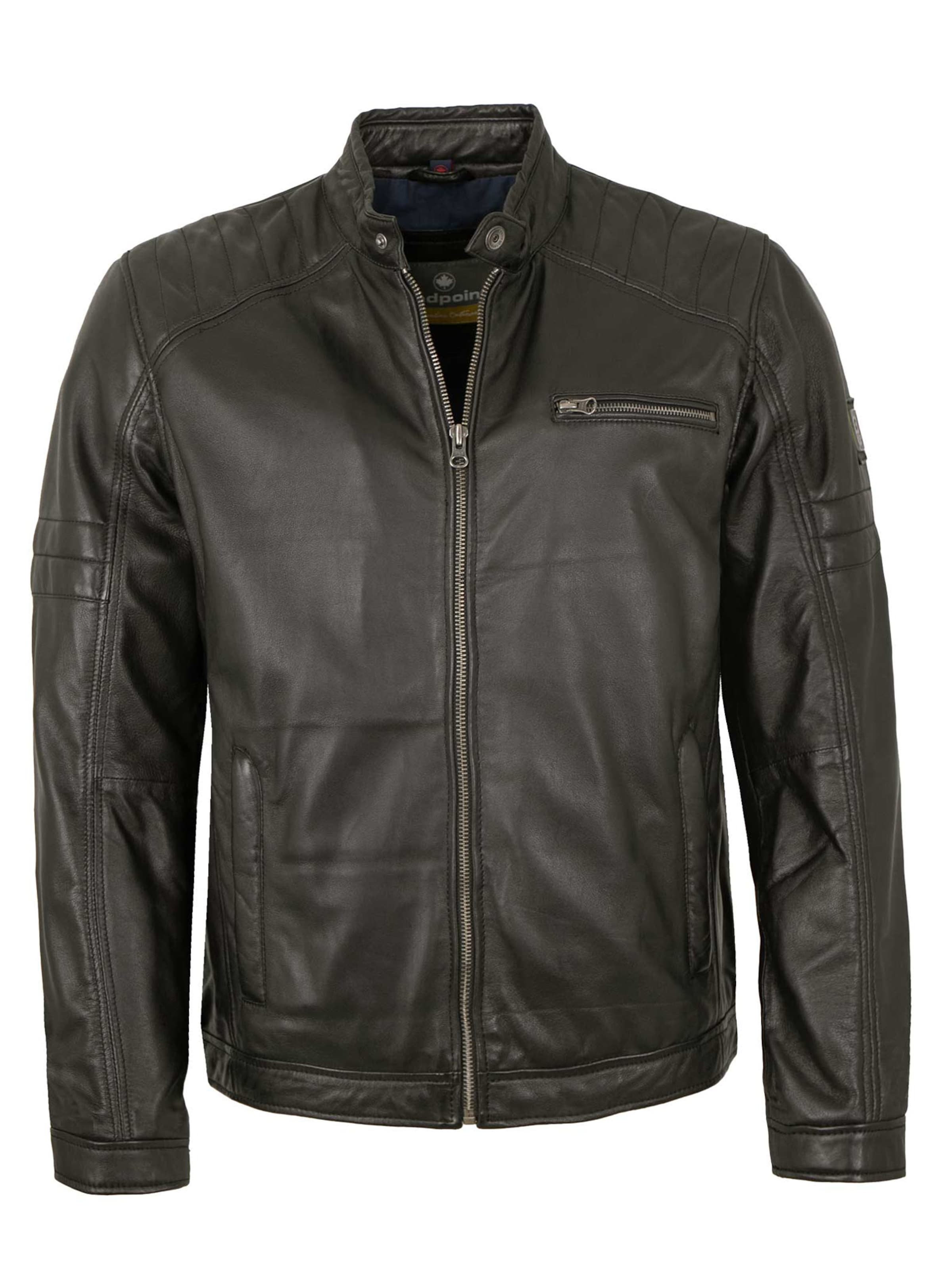 REDPOINT Between-Season Jacket 'Barry' in Black: front