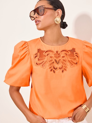 Lipsy Blouse in Oranje