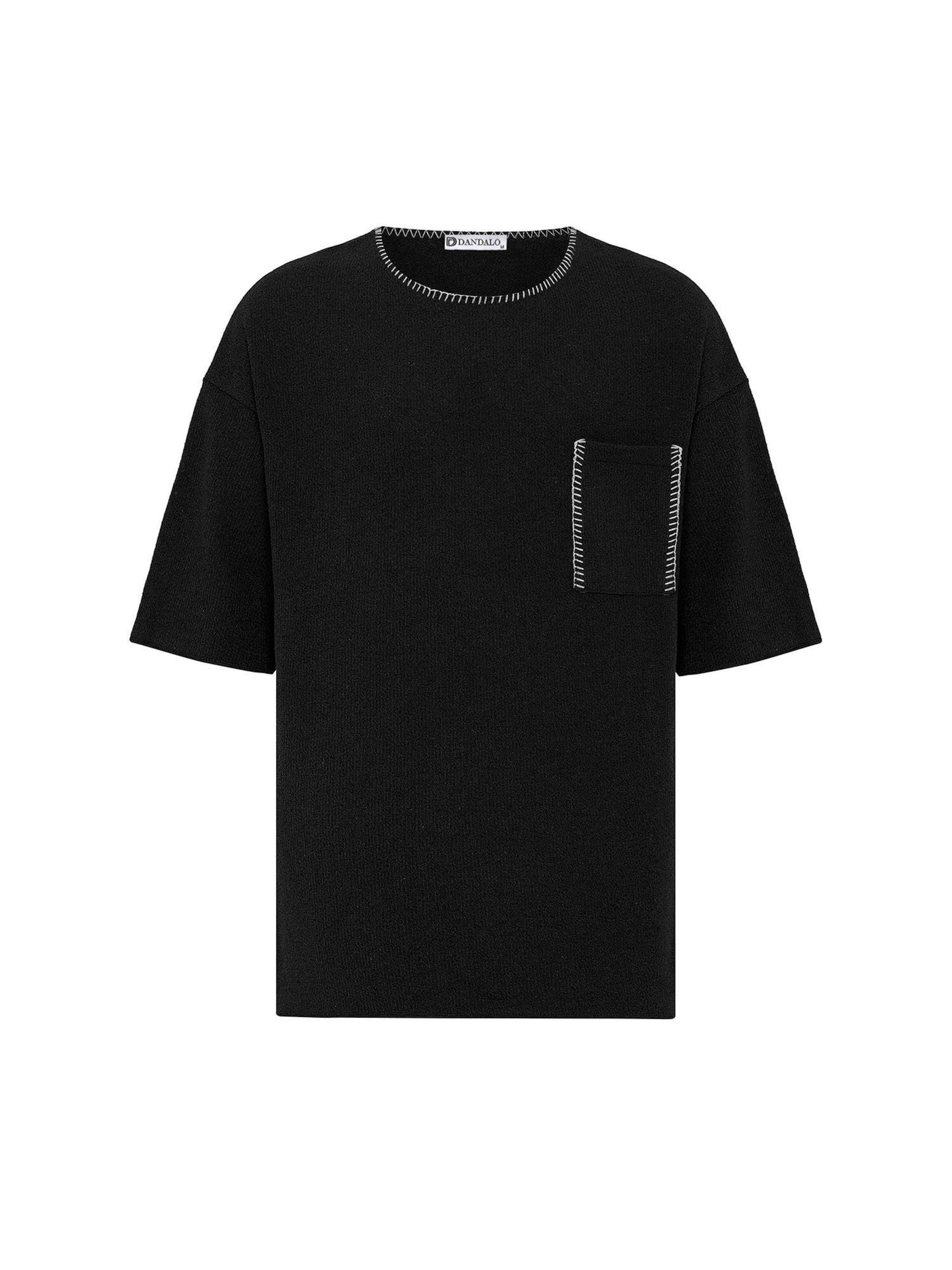 Dandalo Μπλουζάκι σε μαύρο: μπροστά