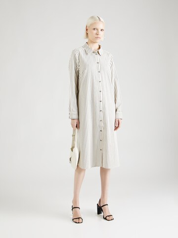 Lollys Laundry Shirt Dress 'Mumba' in White: front