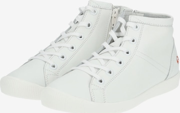 Softinos High-Top Sneakers in White