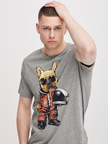 BLEND - Camiseta en gris