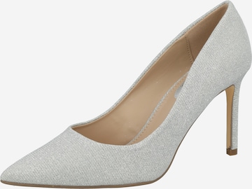 Dorothy Perkins - Zapatos con plataforma en plata: frente