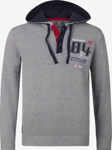 Jan Vanderstorm Sweater ' Stigo ' in Grey: front