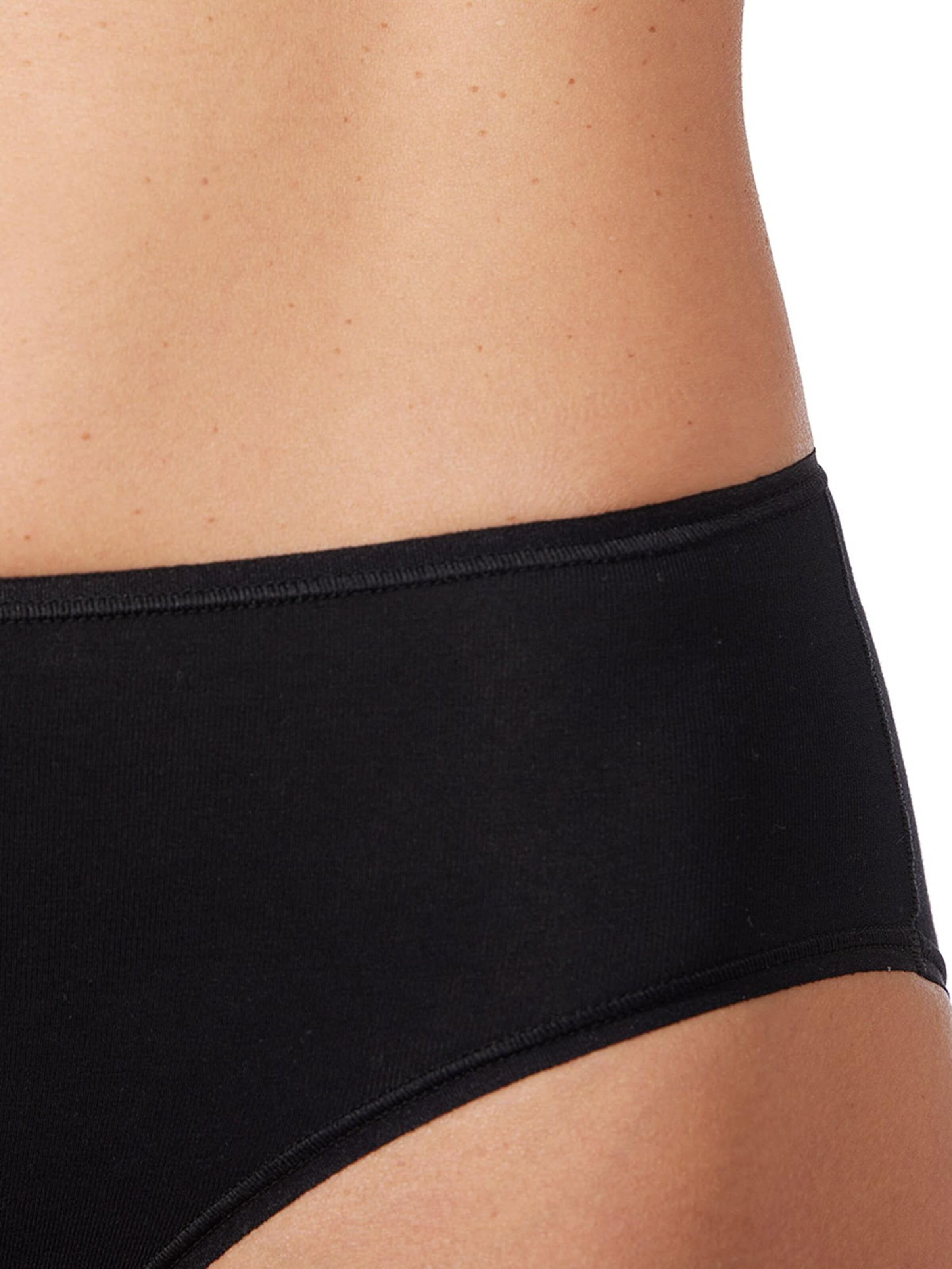 Culotte 'Aurora high waist panty organic cotton' zd ZERO DEFECTS en noir