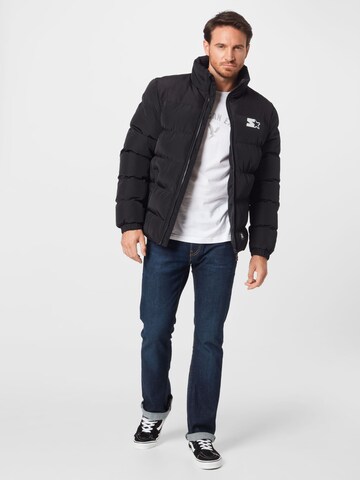 Starter Black Label Jacke in Schwarz