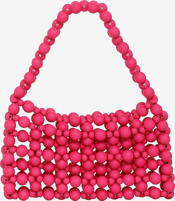 Koosh Handbag in Pink: front