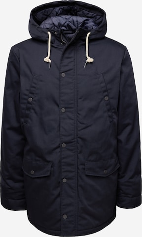 Hailys Men Winterparka 'Edgar' in Blauw: voorkant