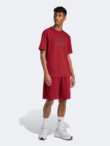 ADIDAS SPORTSWEAR Functioneel shirt in Rood