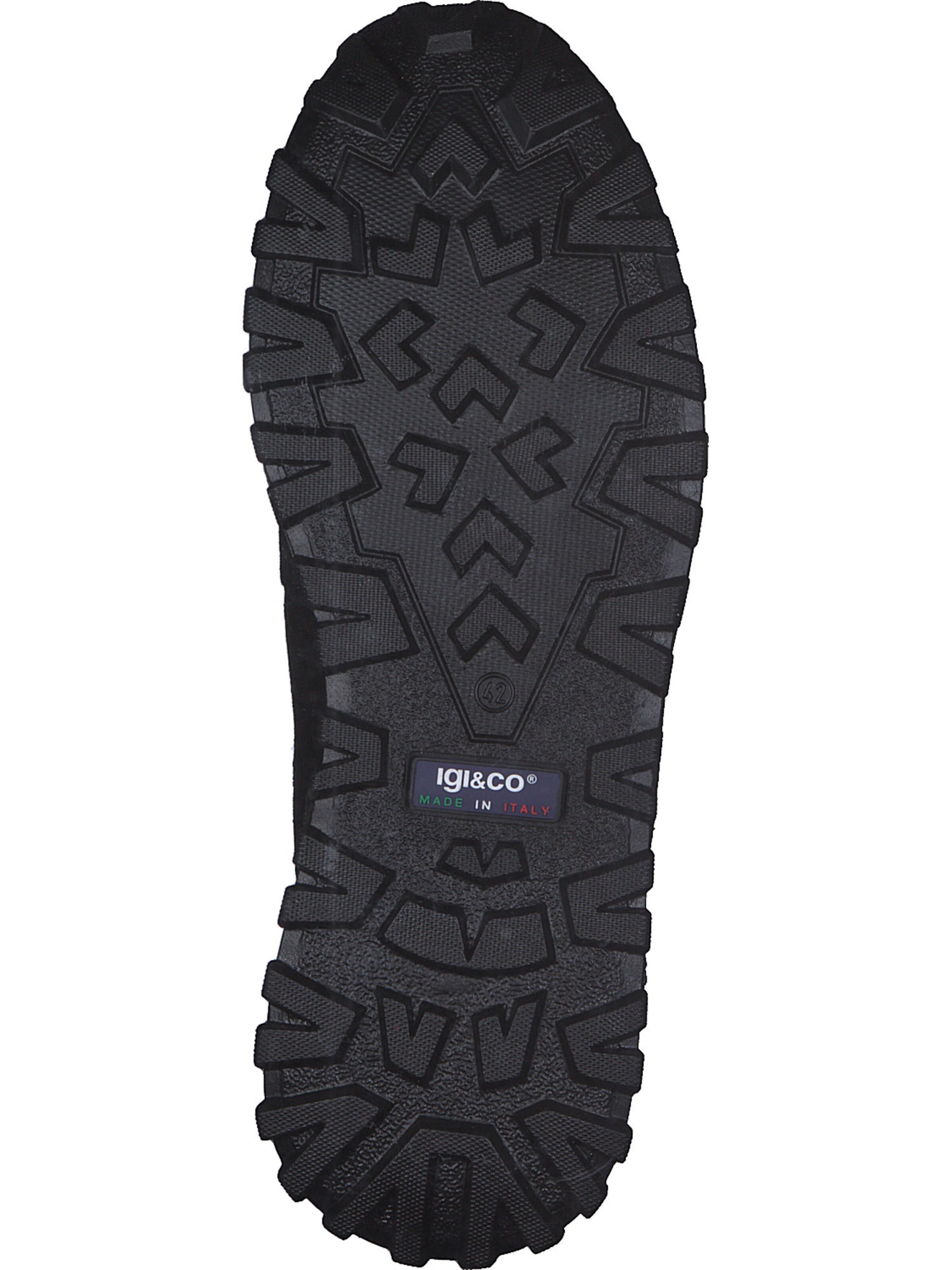 IGI&CO Sneaker 'Eolo Tex' in Schwarz