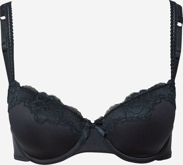 T-shirt Reggiseno 'Secret' di Hunkemöller in nero: frontale