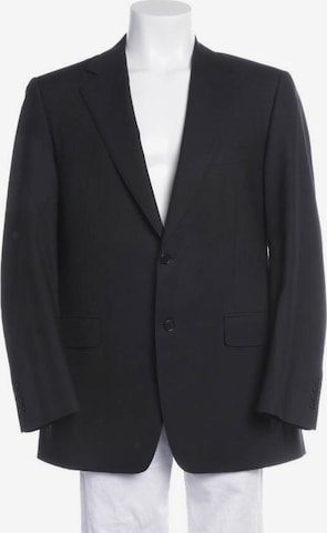 Canali Suit Jacket in M-L in Blue: front