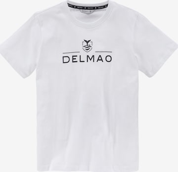 DELMAO Shirt in White: front