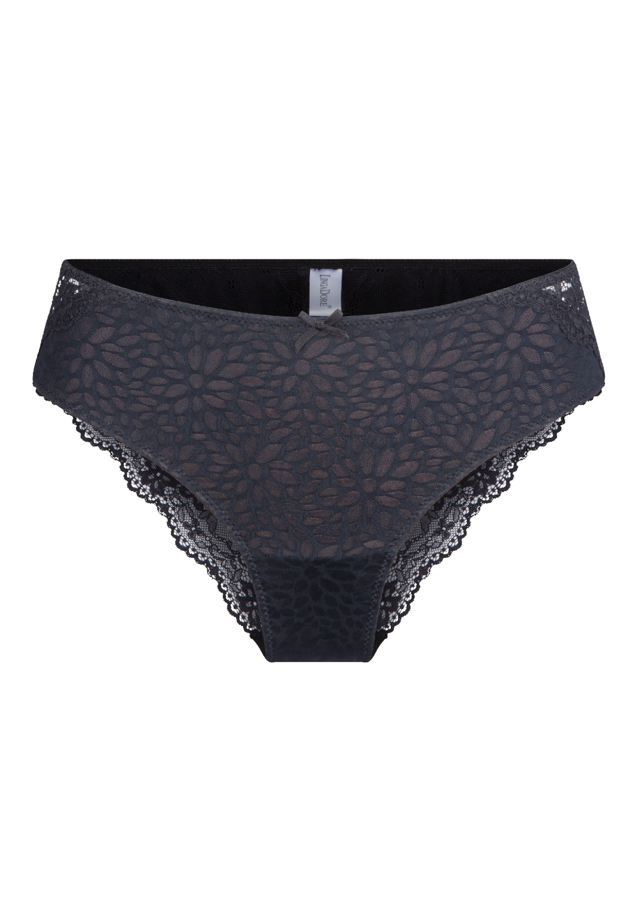LingaDore Slip in Schwarz: Vorderseite