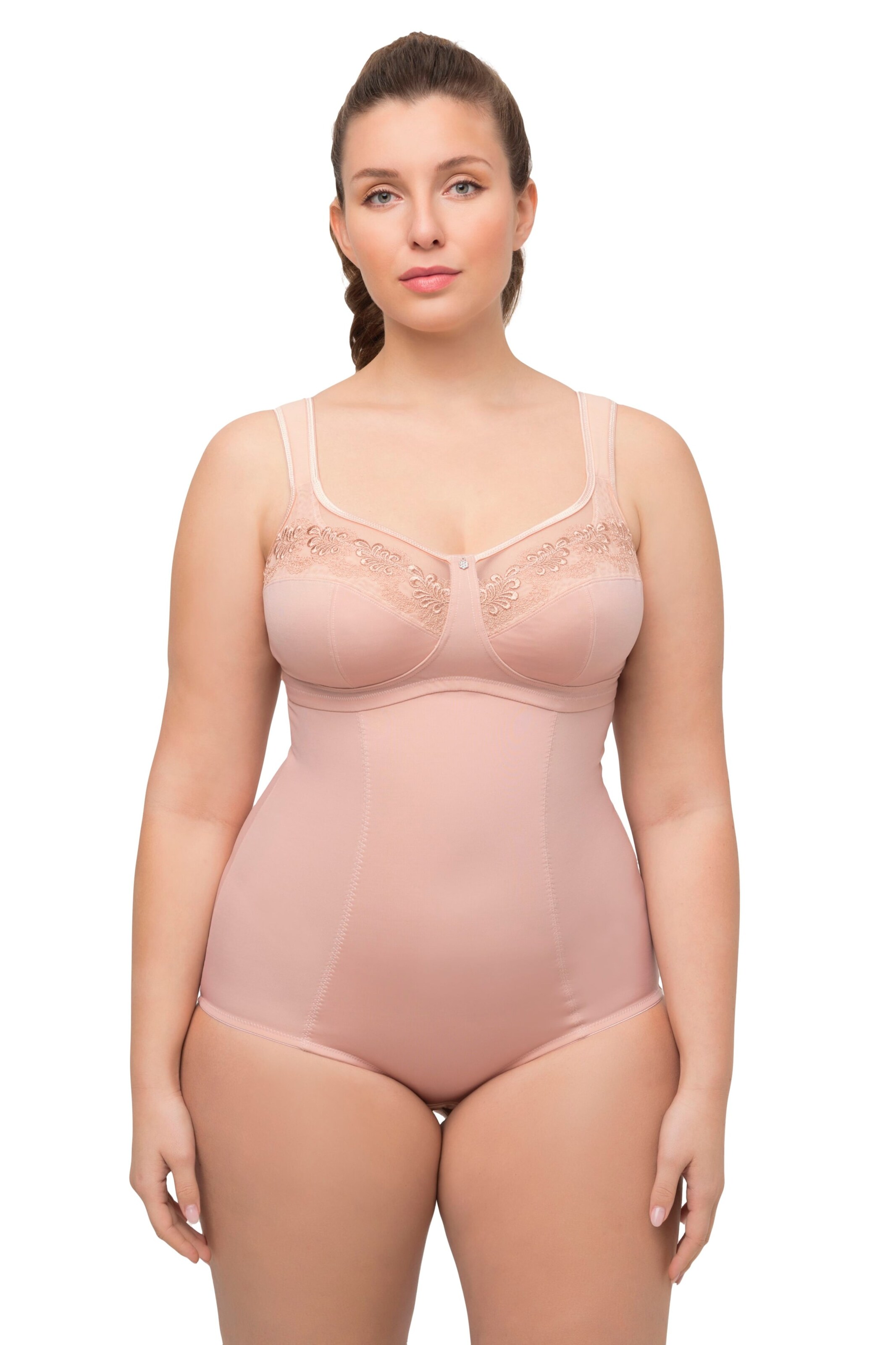 Ulla Popken Body in Beige: Vorderseite