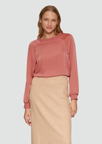 s.Oliver Blouse in Pink: front