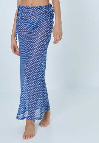 LSCN by LASCANA - Falda en azul: frente