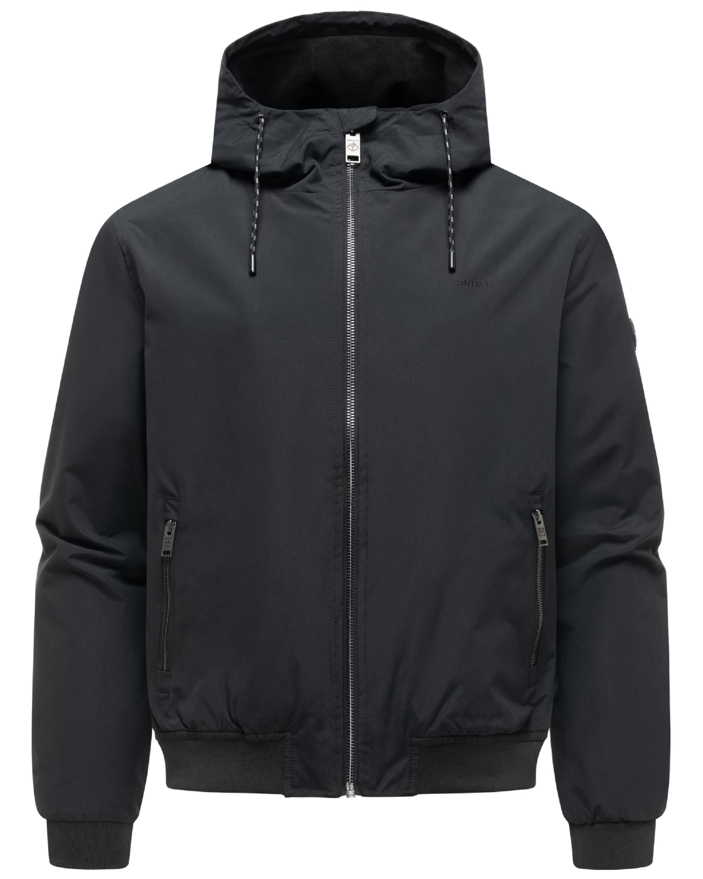 STONE HARBOUR - Chaqueta funcional 'Daxaar XX' en negro: frente