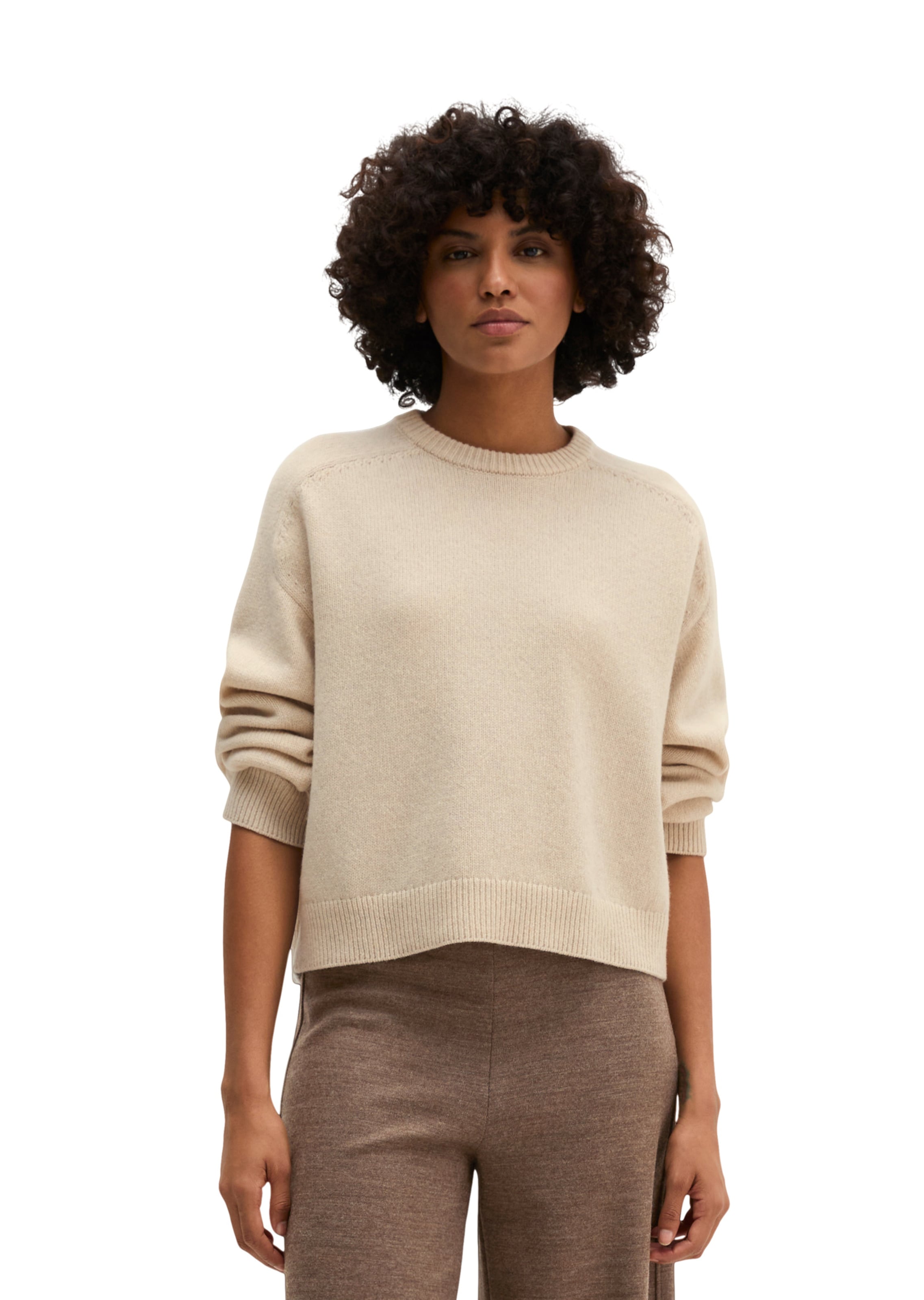 Marc O'Polo Trui in Beige: voorkant