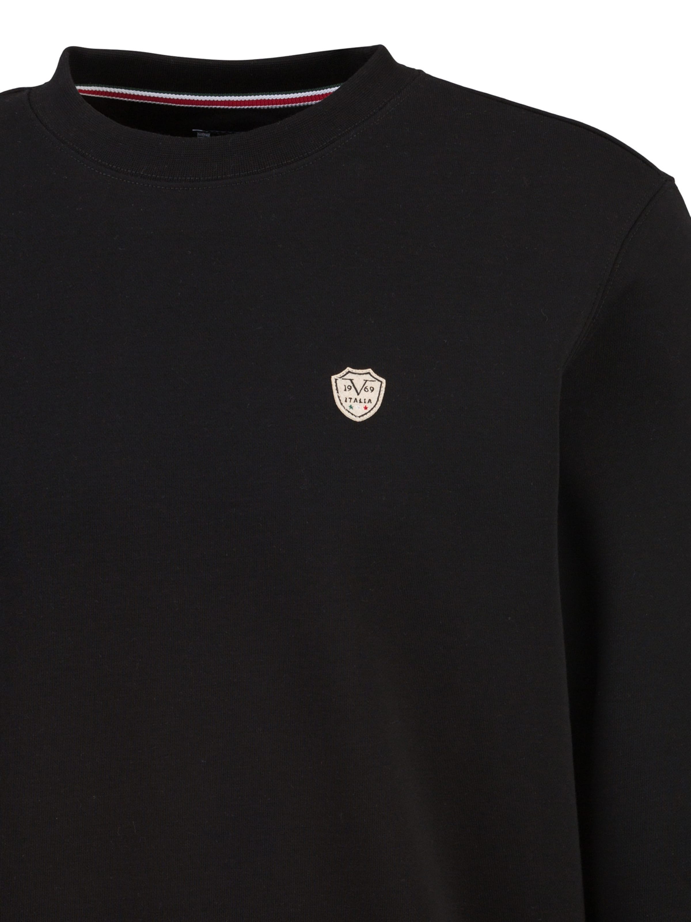 19V69 ITALIA - Sweatshirt 'Nico' em preto