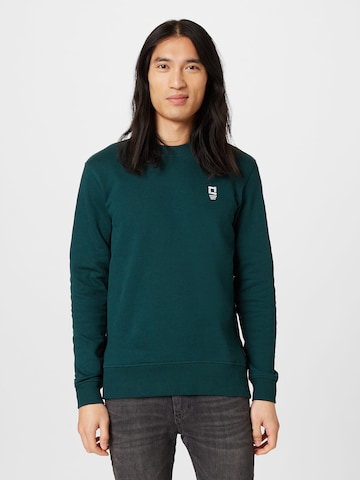 Only & Sons Sweatshirt 'STEVE' in Green: front