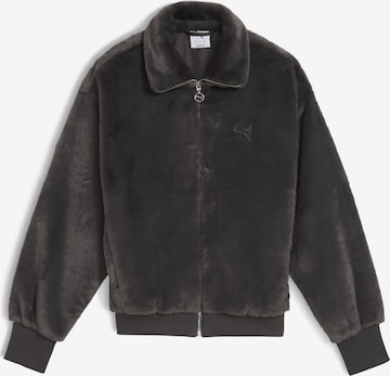 PUMA Jacke 'Wardrobe Essentials' in Grau: Vorderseite