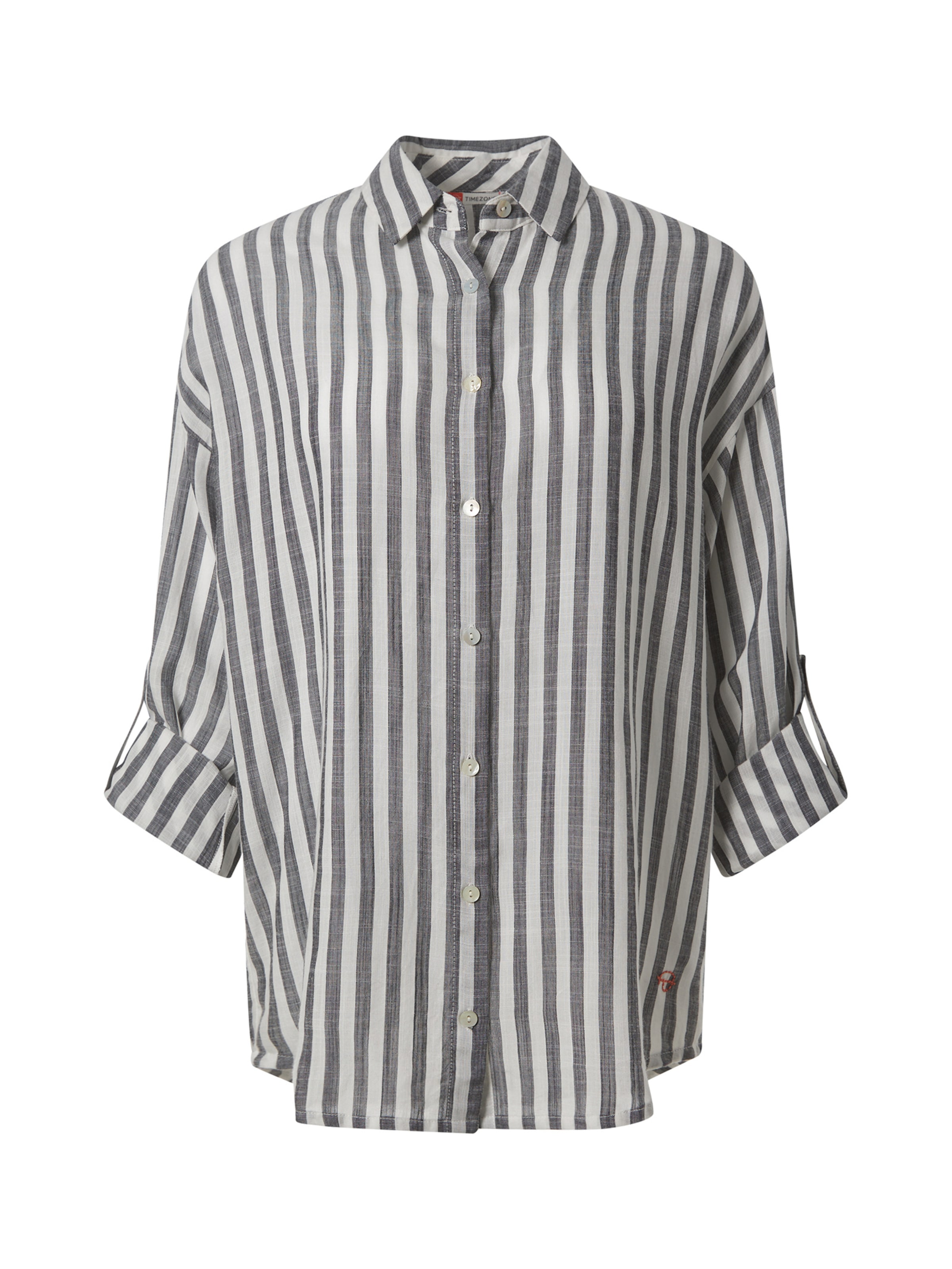 TIMEZONE Blouse 'Loose' in Blue: front