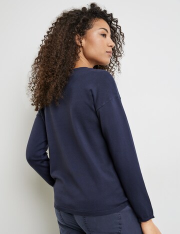 TAIFUN Pullover 'Basic' in Blau