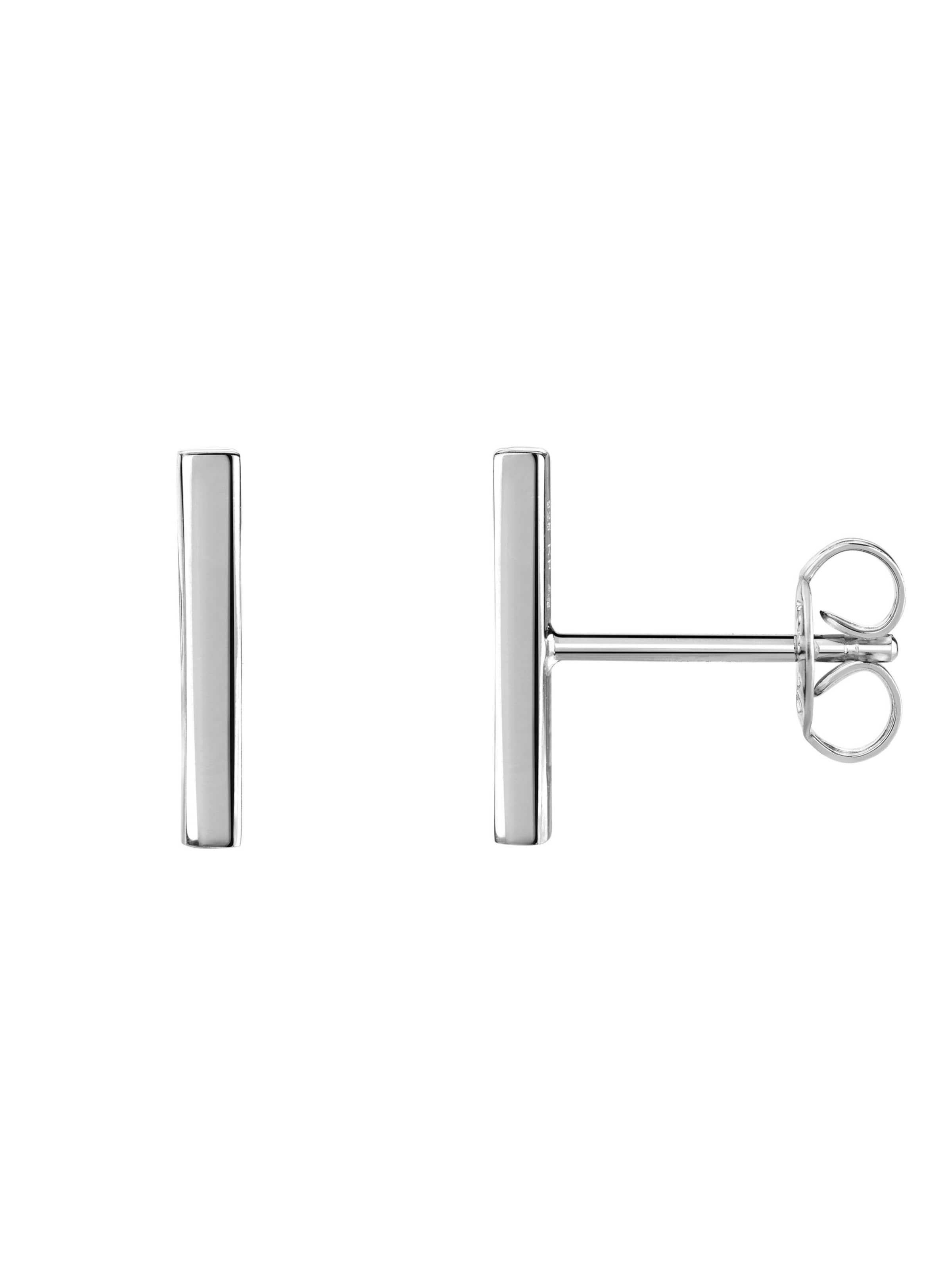 CELESTA Ohrringe in Weiß: Vorderseite