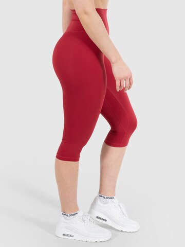 Smilodox Skinny Workout Pants 'Caprice' in Red