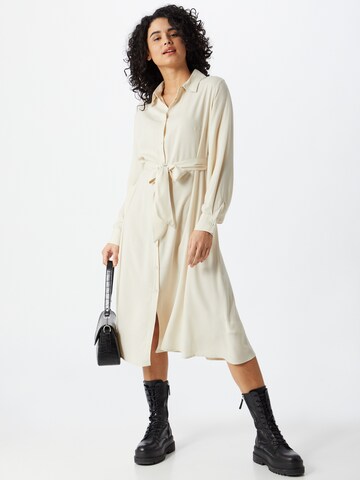 NU-IN Shirt Dress in Beige