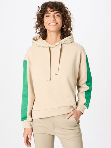 s.Oliver Sweatshirt in Beige: voorkant
