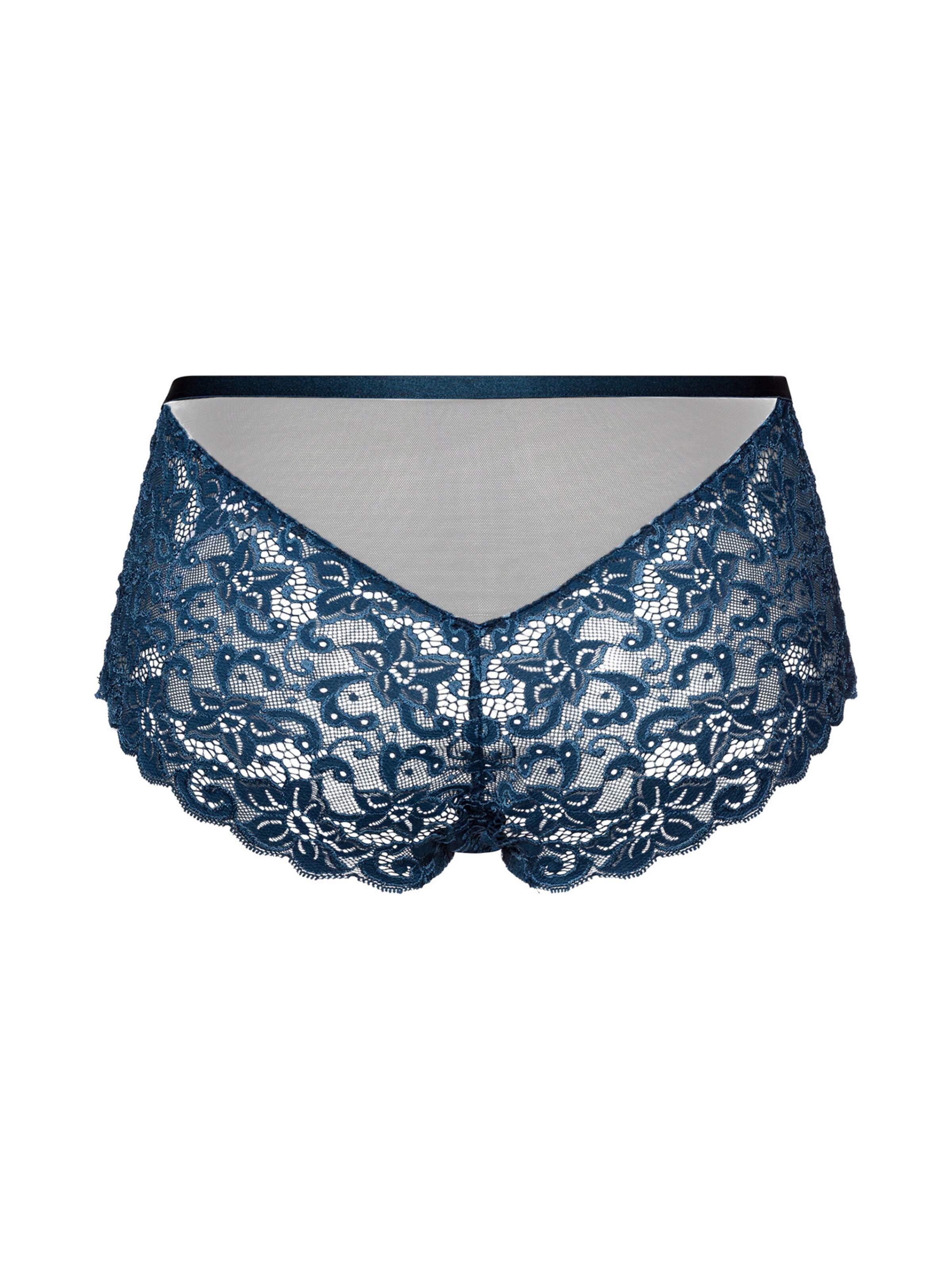 Hanro Slip ' Marlene ' in Blue