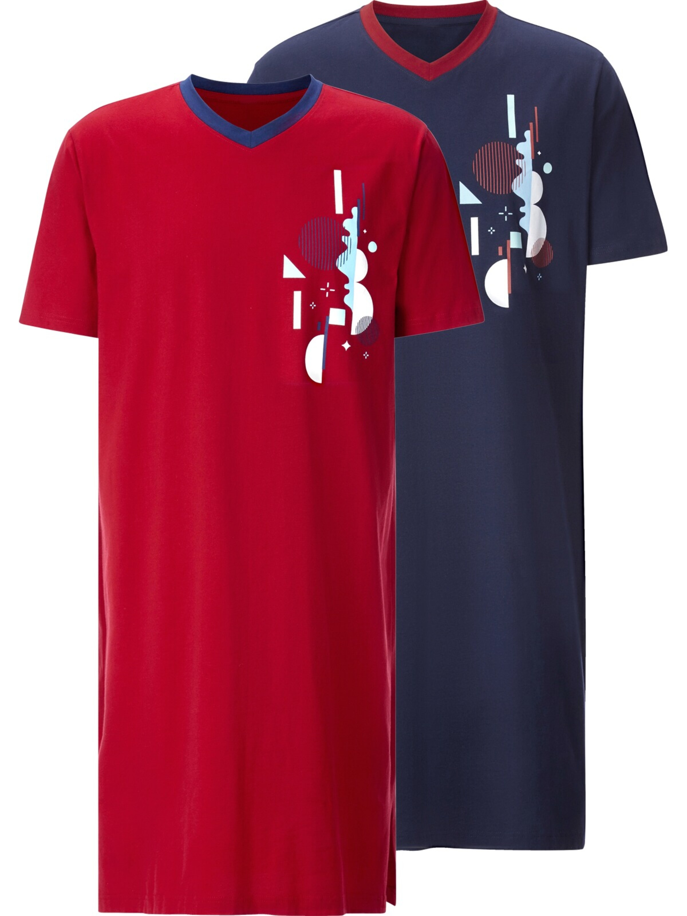 Jan Vanderstorm Short Pajamas 'Sodde' in Mixed colors: front