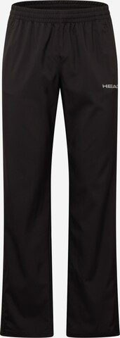 HEAD Regular Sports trousers 'CLUB' in Black: front