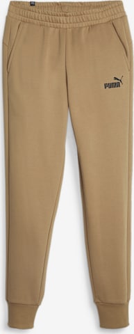 PUMA Workout Pants in Beige: front