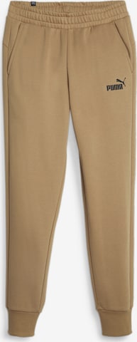 Pantalon de sport PUMA en beige : devant