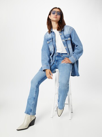 évasé Jean Pepe Jeans en bleu