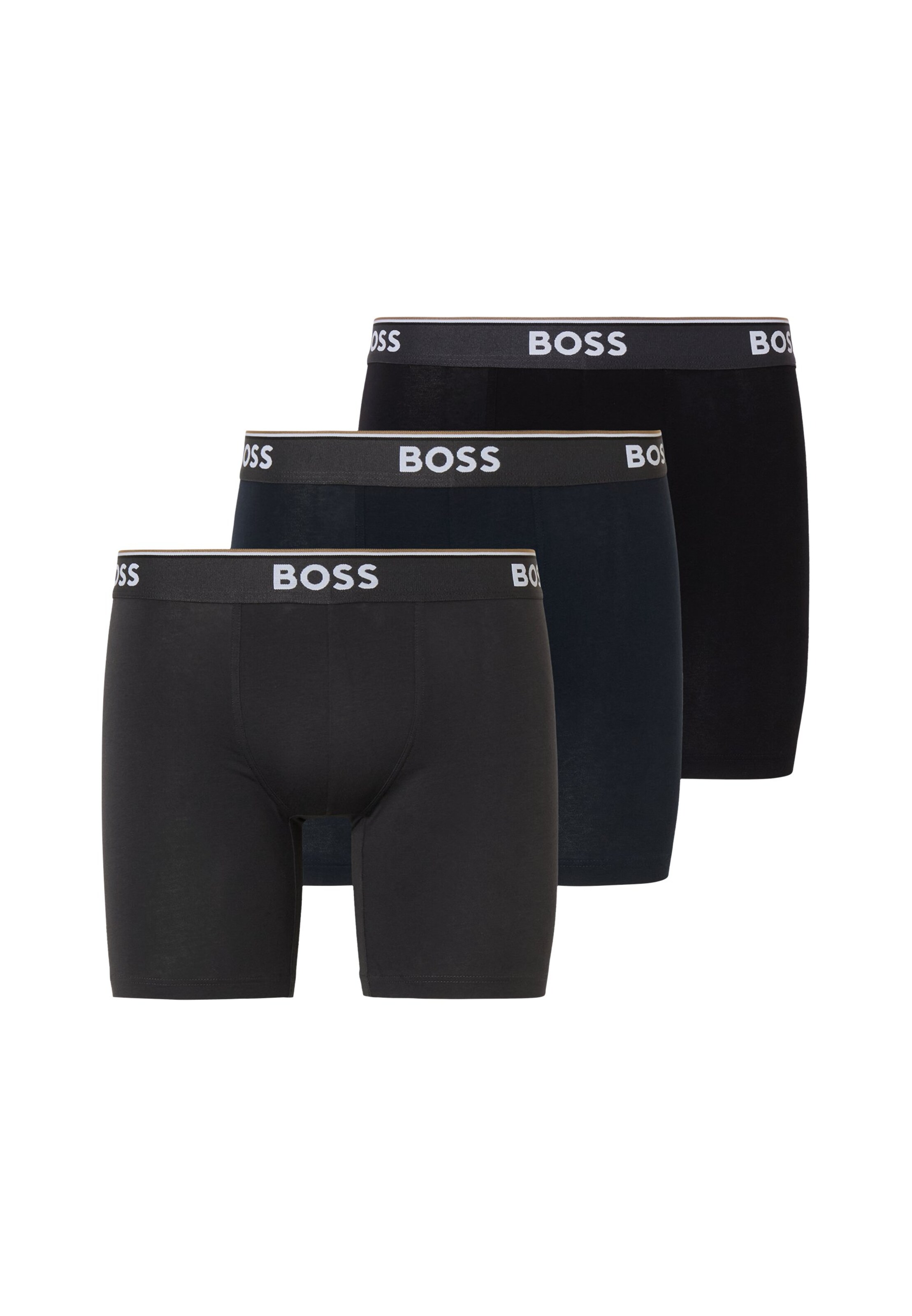 Boxeri 'Power' de la BOSS pe albastru: față