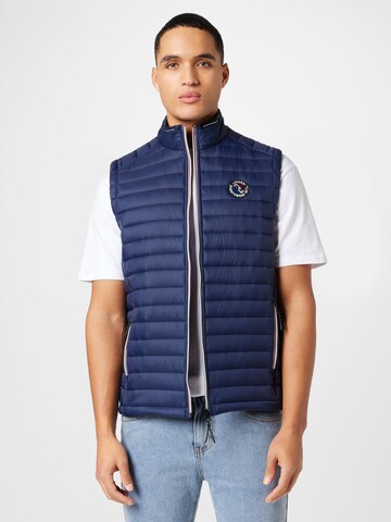 Gilet Jack's en bleu : devant