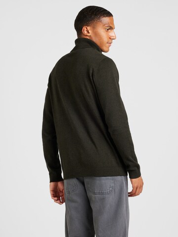Pulover 'JJEBasic' de la JACK & JONES pe verde