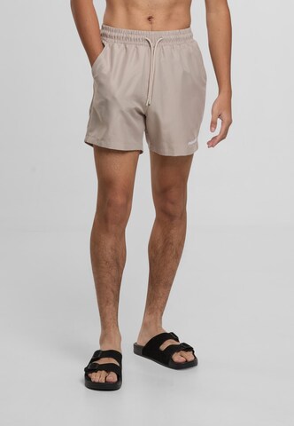 Shorts de bain Pegador en gris : devant